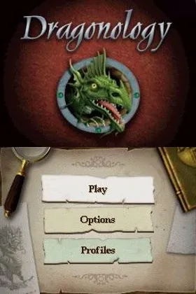 Dragonology (USA) (En,Fr,De,Es,It) screen shot title